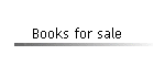 Books for sale