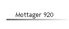 Mottager 920